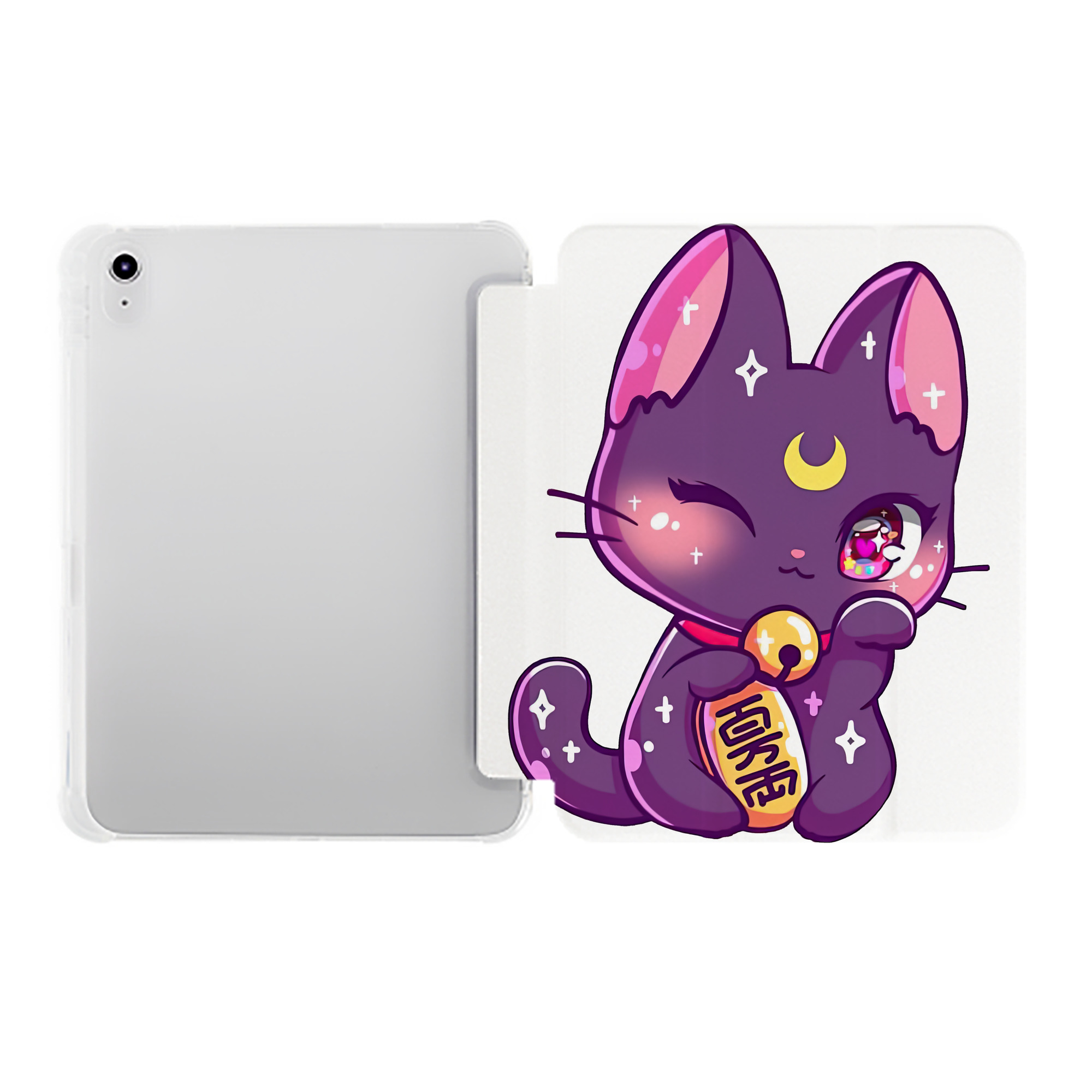 （画像用） 美少女戦士セーラームーン Sailor Moon IPad ケース ペン収納付き 三つ折りスタンド PUレザー×シリコン 対応機種9.5/10.5/10.9インチ